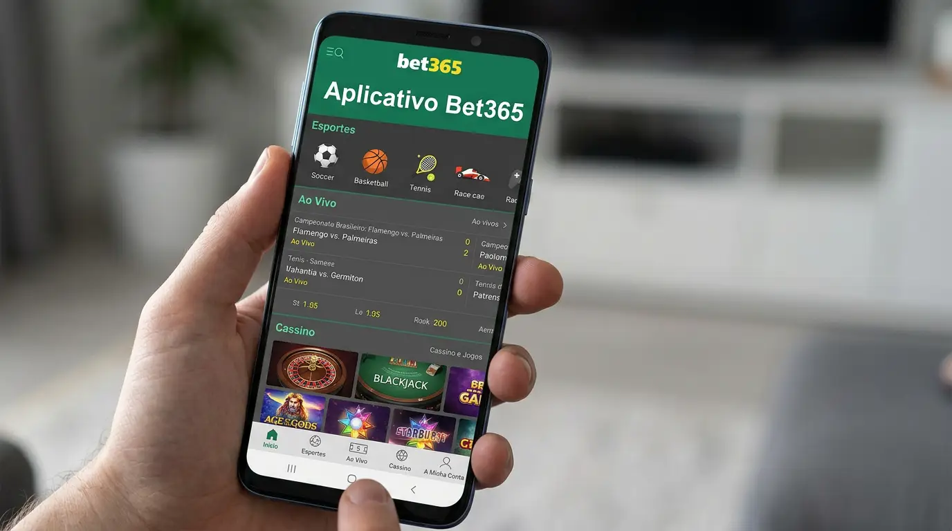 Aplicativo Bet365 - download gratuito Android e iOS